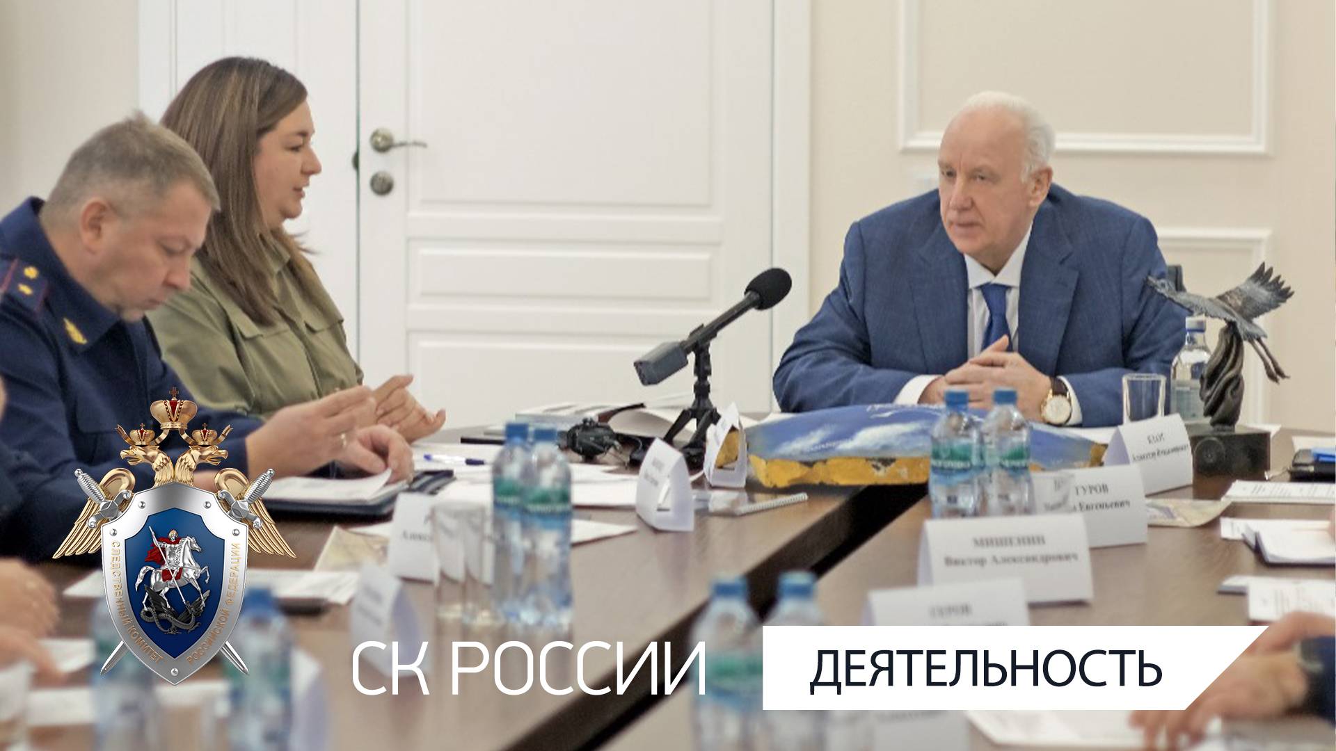 Глава СК России провел заседание оргкомитета Всероссийской акции памяти «Дни белых журавлей»