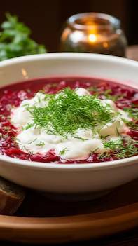 Очень вкусный борщ