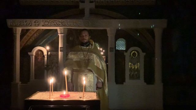 Проповедь свящ. Андрея Лысевича после чтения Евангелия на ночной Литургии