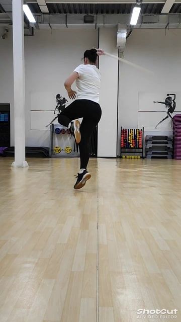 la canne de combat. Voltes. (вращение на правой ноге с прыжком. Софья.(уровень: синяя подвеска!))