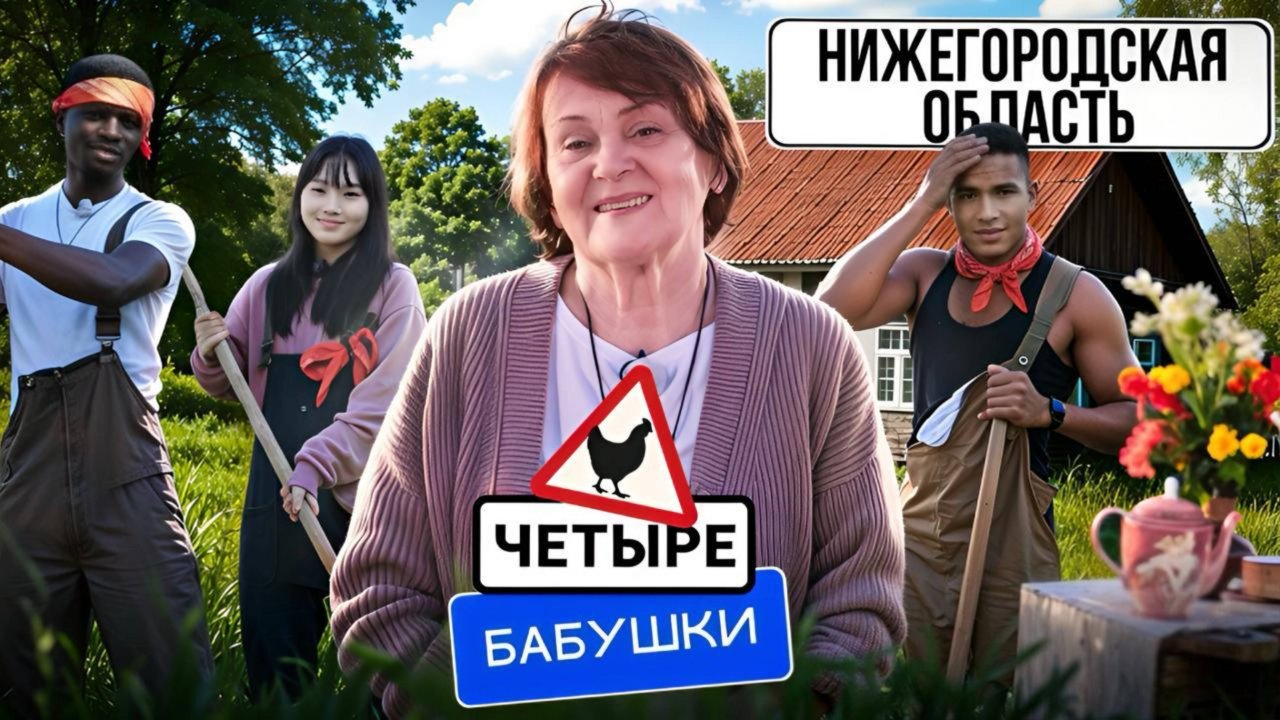Иностранцы в шоке от наших бабушек.