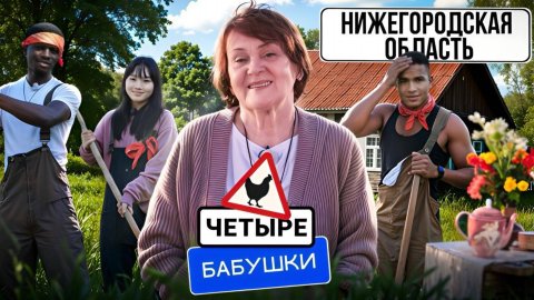Иностранцы в шоке от наших бабушек.