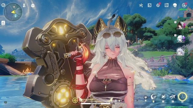 Wuthering Waves 2.8: скин на Zani (Зани) (в хорошем качестве)