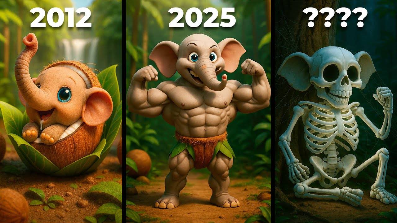 Эволюция Cocofanto elefanto - итальянская мозговая гниль