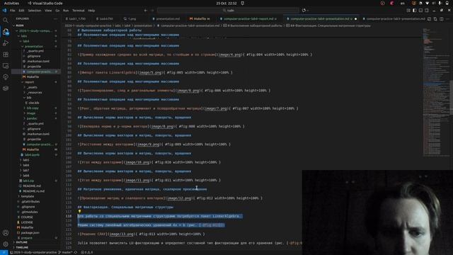 Статистический анализ данных. Лабораторная работа 4. Создание презентации