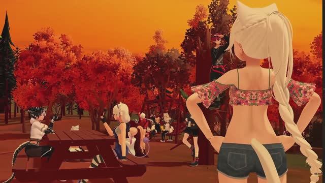 Amazing make in Dolly & Unity Animations - Friends VRChat