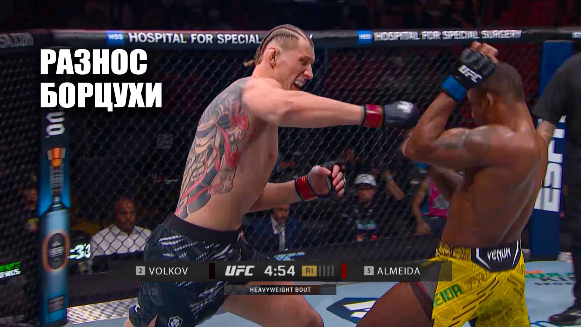 НОКАУТ С УДАРА!? Бой Александр Волков VS Жаилтон Алмейда UFC 321 / СМОТРЕТЬ ПРЯМОЙ ЭФИР ЮФС