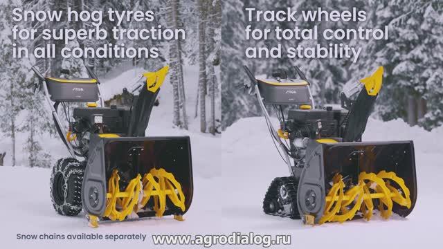 Бензиновые снегоуборщики Stiga