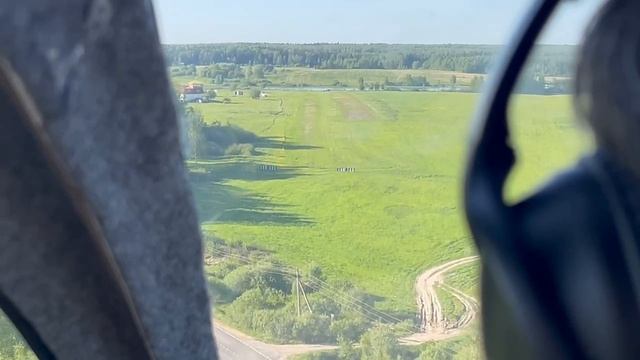 Заход и посадка в аэродром Верея