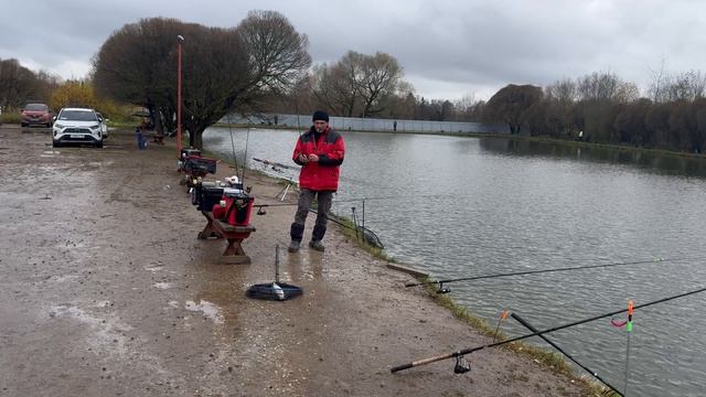 Поимка на бело-зеленый магот