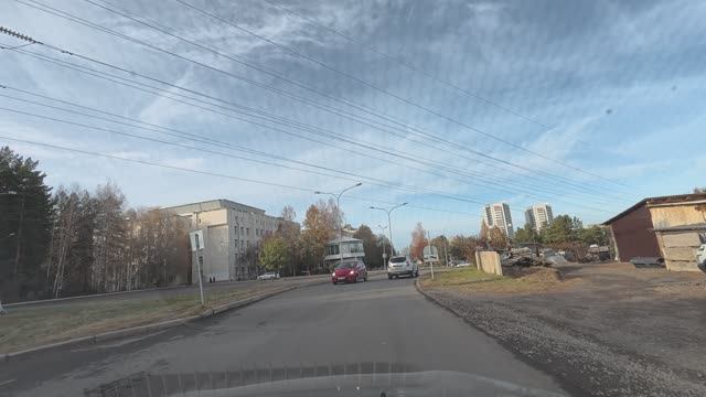 Дорога от ул. Ленинградская до проспекта Свободный, г. Красноярск 26.10.2025г.