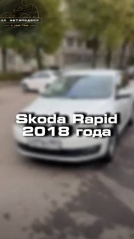 Проверили для клиента Skoda Rapid 2018 года