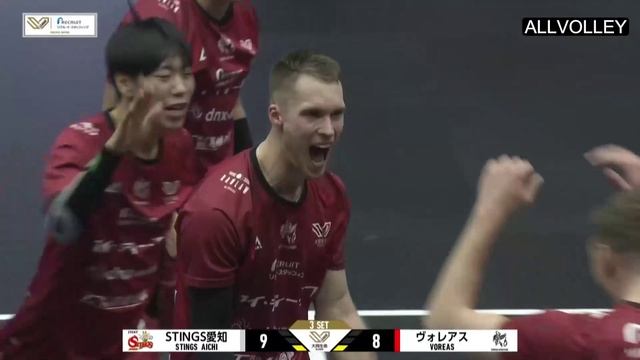 Волейбол. Вореас Хоккайдо — ДжейТЕКТ Стингс