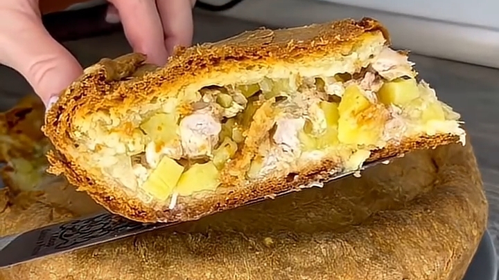 Самый Сочный КУРНИК...🥧🍗😋 Рецепт ⤵️