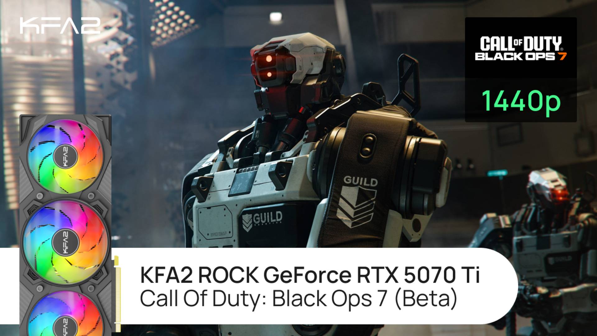 Тест видеокарты KFA2 ROCK GeForce RTX 5070 Ti | Call of Duty: Black Ops 7 (Beta)| 1440p (2K)