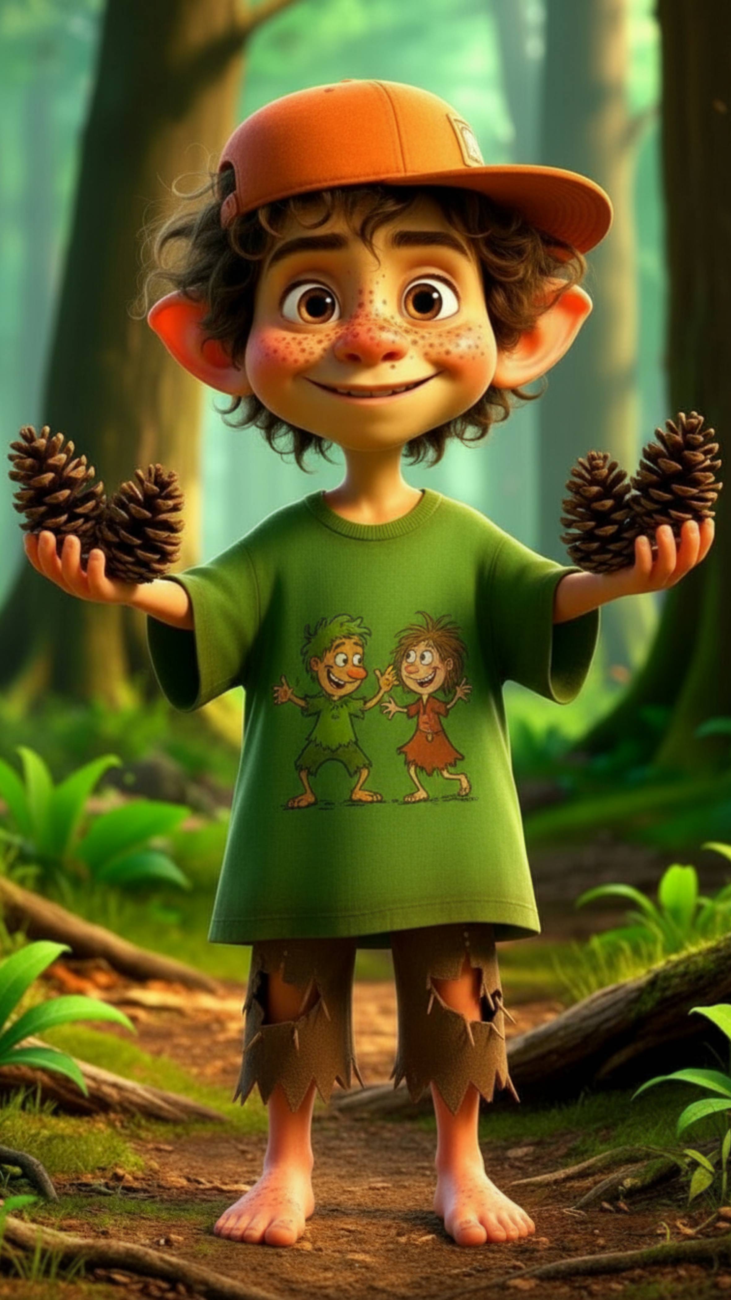 Шишарик поёт