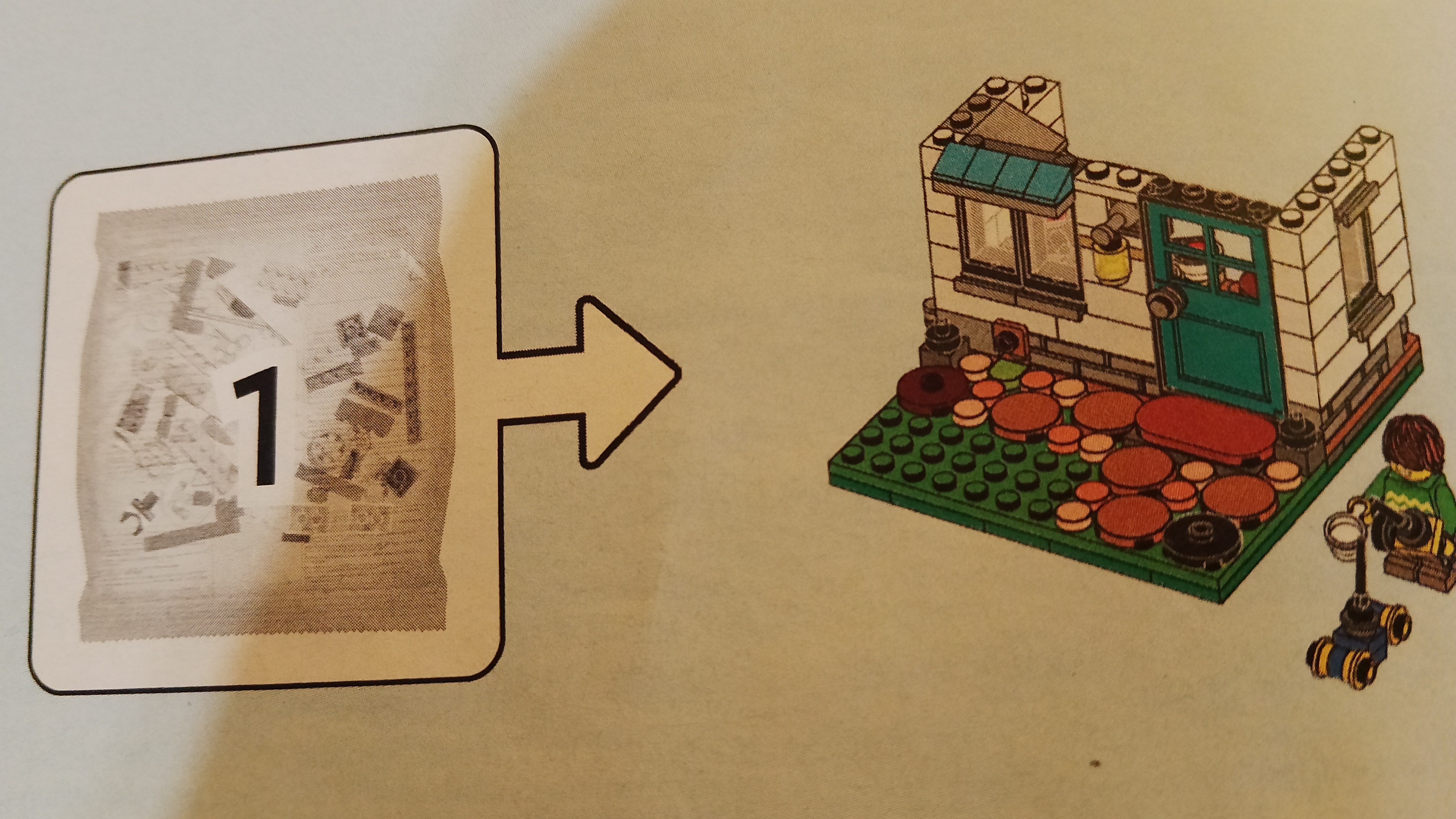 (1) LEGO CREATOR 31139 сборка 1 часть