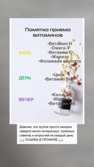 Как правильно принимать витамины: простая схема