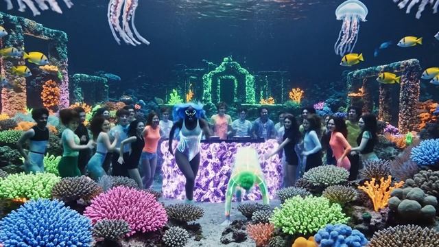 Veo3 подводный мир