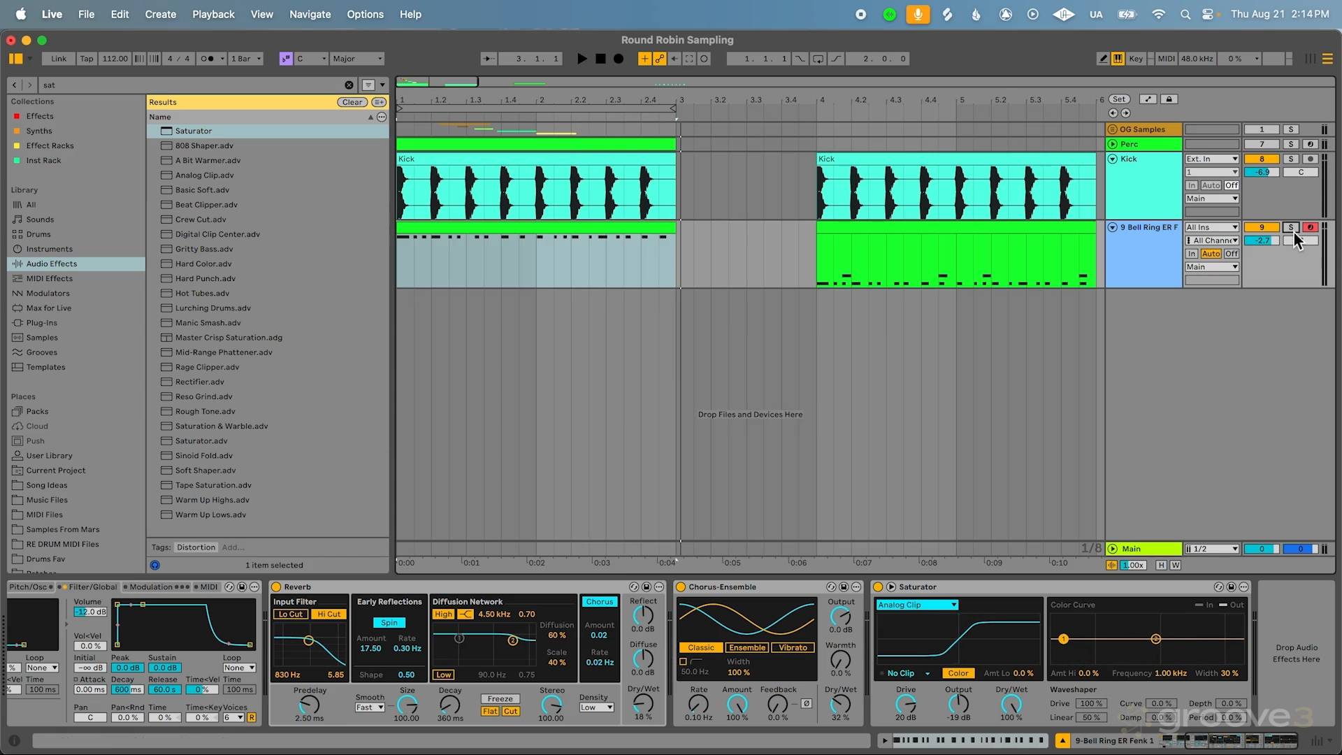 06. Creative Percussion Loops with Round Robin Sampling