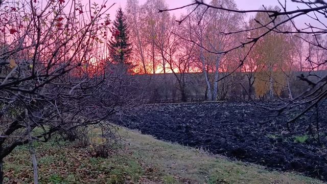УТРО В ДЕРЕВНЕ, ОСЕНЬ В ОКТЯБРЕ