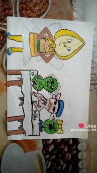 Рисунок Лунтика #Shorts