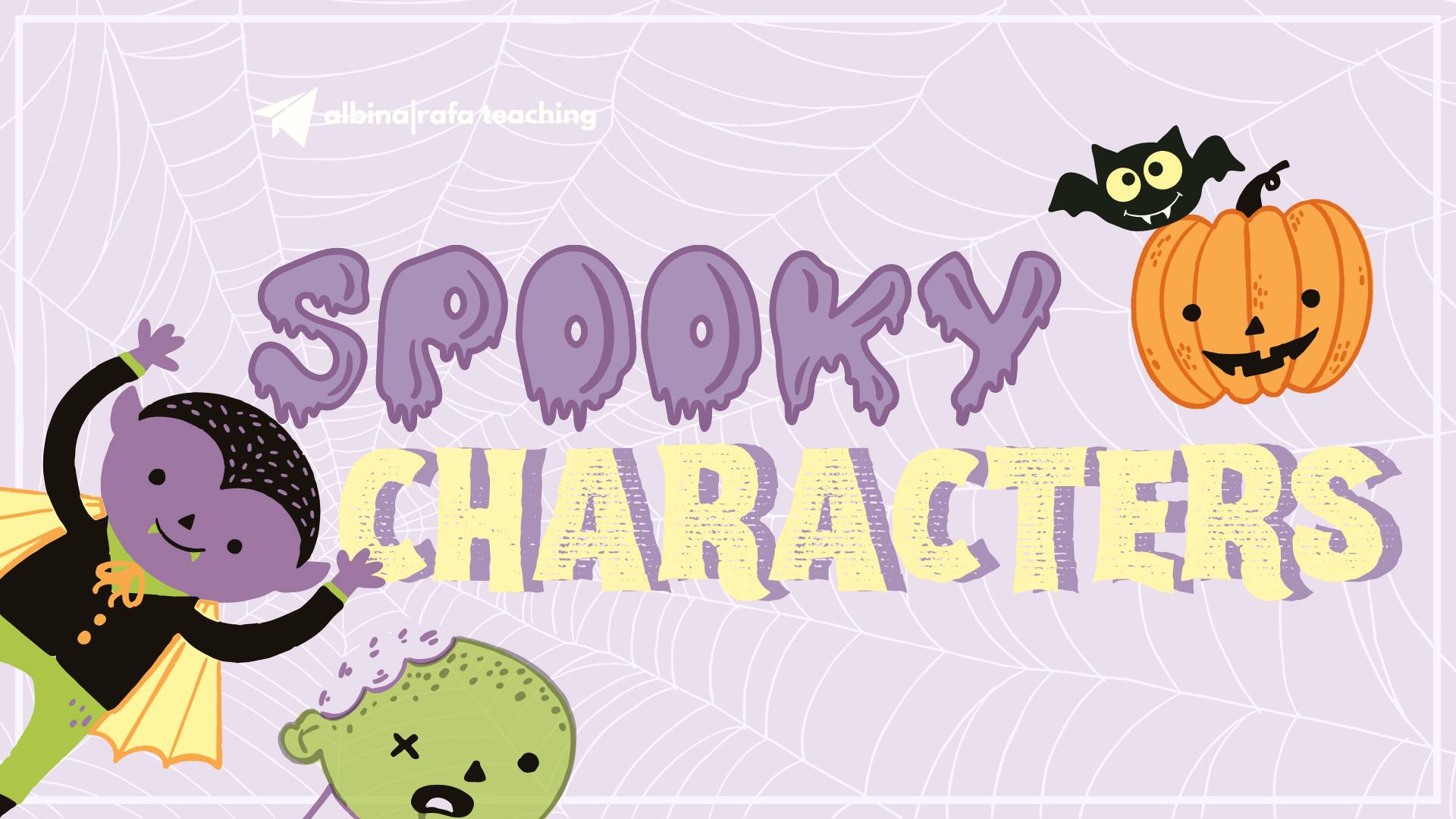 SPOOKY CHARACTERS Halloween