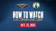 Нью-Орлеан — Бостон NBA сезон 25/26 | 27.10.2025 Прямая трансляция