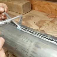 Для тех кто не видел газовую сварку.