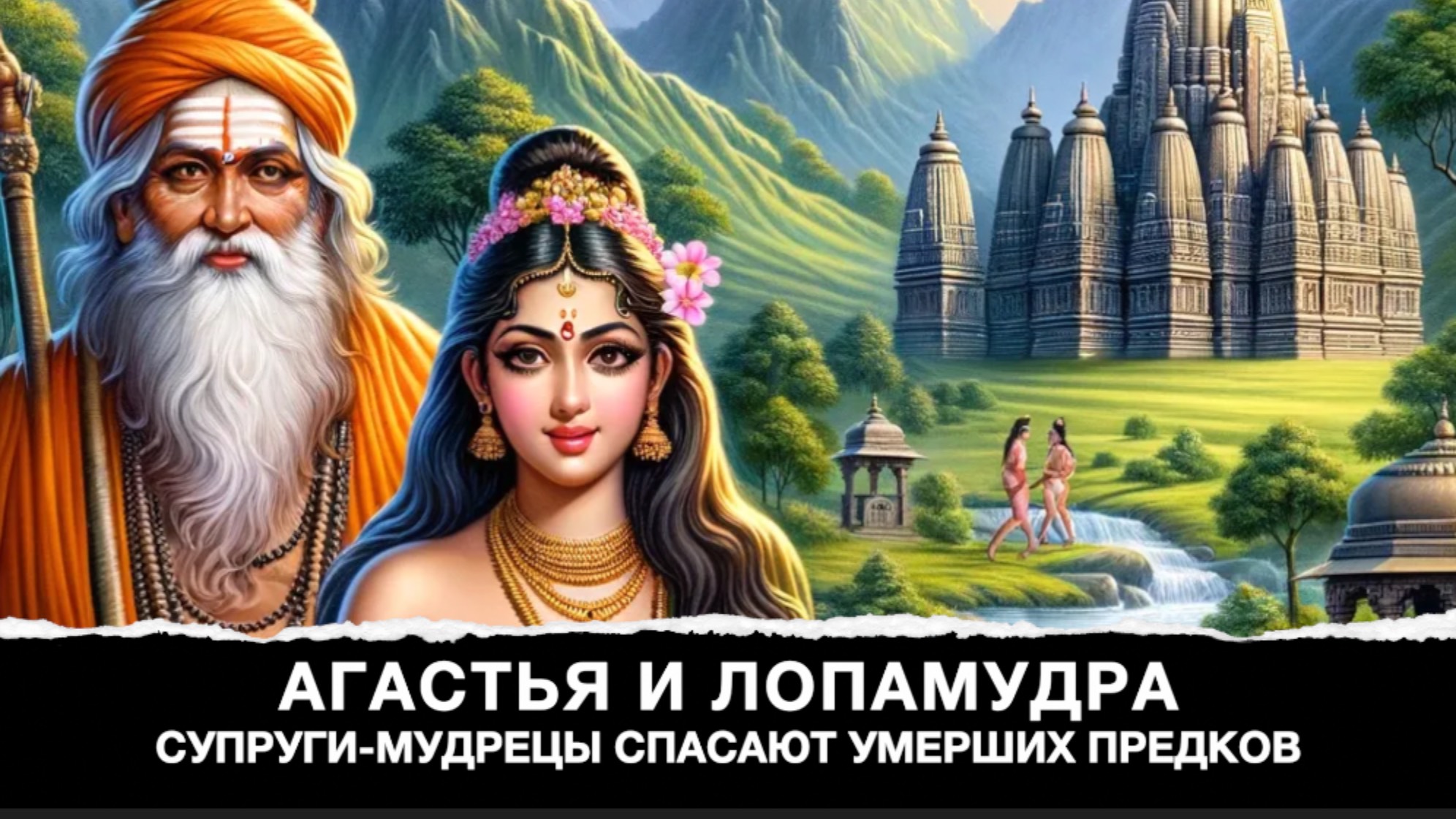 📿 Супруги-мудрецы Агастья и Лопамудра спасают умерших предков от страданий. Из 1 выпуска Куладжи