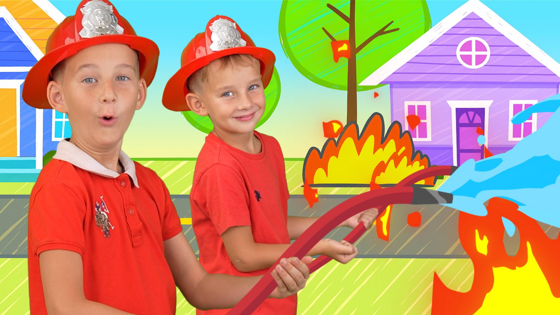 Песенка про пожарного и другие | Firefighters Song