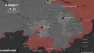 Анимация битвы за Покровск. Период с 1 мая по 25 октября 2025 года, за 1 минуту