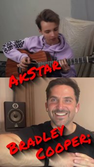 Брэдли Купер в восторге от игры малыша AkStar