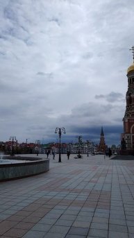 Благовещенский собор и Благовещенская башня в Йошкар-Оле. Май 2024 г.