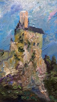 Руины #ruins  #painting #margaritamakarova #art #oilpainting #artist
