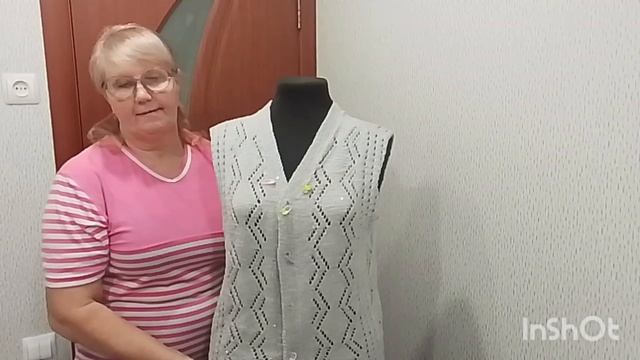 Небольшой обзор по кофточке "Россыпь Серебра"