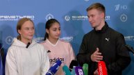 В Москве встретили наших гимнастов, которые отлично выступили на чемпионате мира в Индонезии