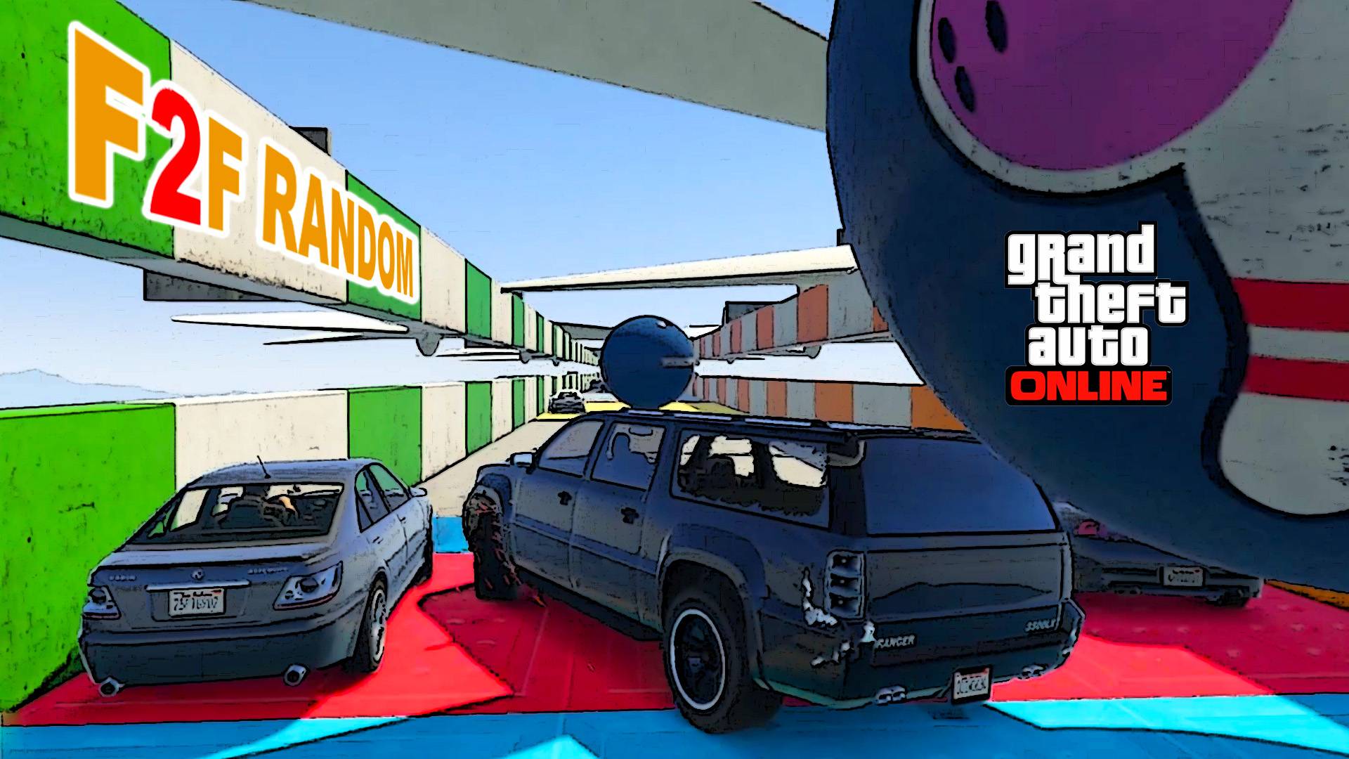 Убийственные шары, стенка на стенку от LOGARL92 в  GTA V OnLine