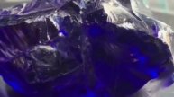 Синий #метеорит или #инородное тело упавшее во двое одного из дворов