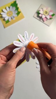 Подарок ко Дню матери, сделанный своими руками.