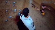 Этот чел дрожит, словно в не себе. Игра GTA 5.