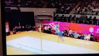 Казах в финале на перекладине