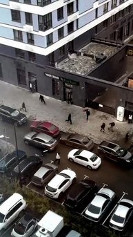 Мигранты устроили массовую драку в Прокшино 4 камера ш