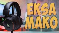 EKSA Mako BT Обзор недорогих беспроводных игровых наушников с rgb подсветкой и не только...
