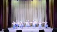 Белорусский танец "Скакуха" - Ансамбль танца "Сибирские самоцветы" (группа "Аквамарин")
