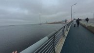 Дорога к Лахта-центр.
