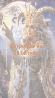 Астропрогноз на 28 октября