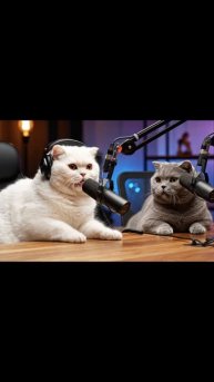 коты обсуждают кожанных