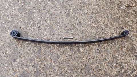 Арт. 1012 Лист коренной усиленный 12 мм толщиной для Киа Бонго 3.