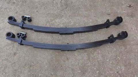 Арт. 395 Усиленные передние рессоры Hyundai HD78 из листов 12 мм.